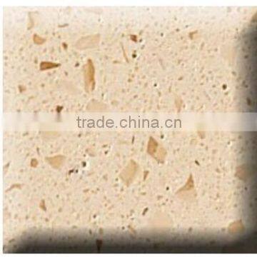 hot color quartz stone slab for countertop kitchen , decorative Engineered Quartz Stone