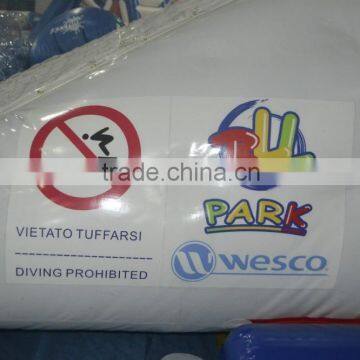 New Style Giant Inflatable Water Floating Island/Floating Water Slide photo-6