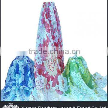 fashion lady colorful square scarf