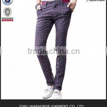 100% cotton dress pants for men