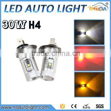 New H4 30W LED Car Fog Lamp h4 led headlight Bulb Auto lights car led bulbs Car Light Source parking 12V 6000K xenon White