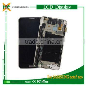 Black or White LCD For Samsung Galaxy Note 3 Mini N7505 N750 Touch Screen Digitizer Frame Assembly photo-5