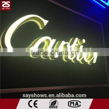 top quality advertising led alphabet mini letter