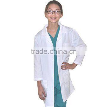 2015 Fashion Lab Coats Wholesale Kids/child Lab Coat/ New Style Kids Lab Coats Cheap