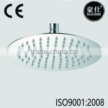 stianless steel round seamless shower