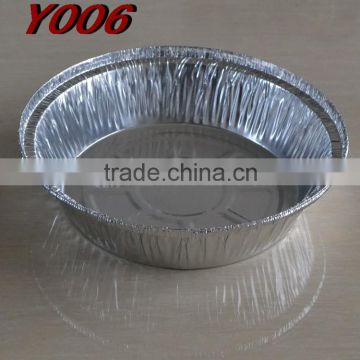 aluminum foil round tray for food Y006