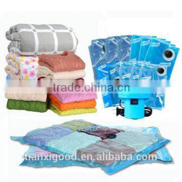 fashion top sell vacuum storage bags\vacuum storage bag triple your space