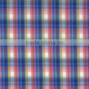 Cotton Plain Gingham Check Plaid Fabrics From China Suppiler for Shirts School Uniform
