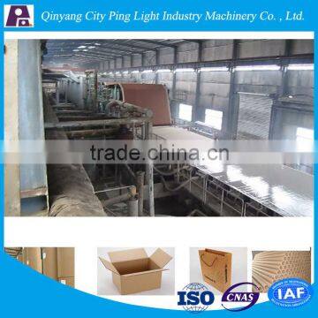 Hot Selling Fluting Paper Making Machine, Raw Material: Waste Paper