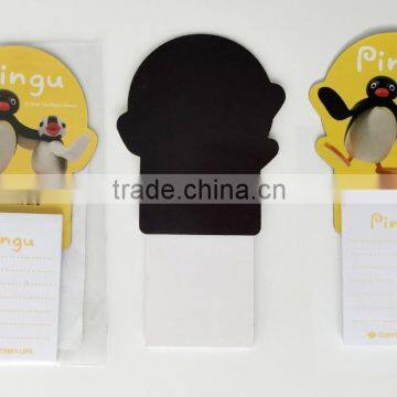 superior quality promotional advertising magnetic memo pad Colorful souvenir magnetic note pad