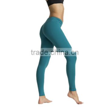 87% nylon 13% spandex fabric wome sports active wear wholesale compression sports pants