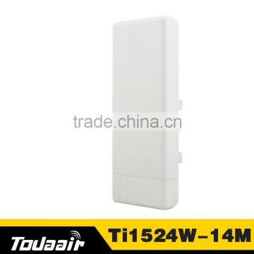 Todaair latest wireless networking equipment 2.4G 150M outdoor wireless bridge in telecommuncations