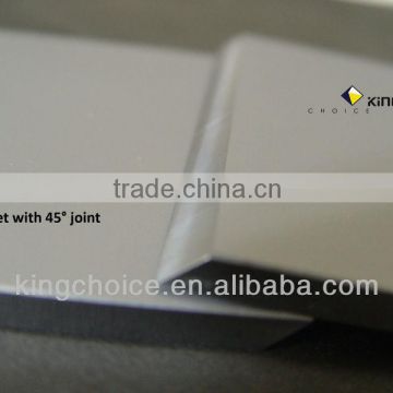 Silicon with 45 degree joint Si sheet