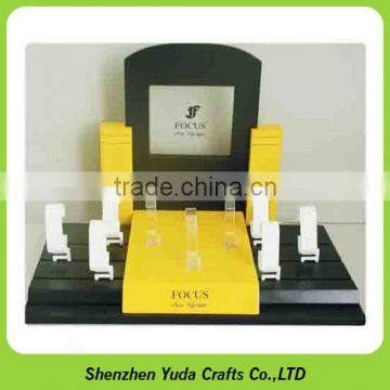 Handmade MDF Wood Stands C Clip Watch Display Mdf Design Acrylic Wood Displays in China photo-2