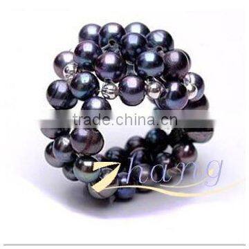 fashion new design beaded rings