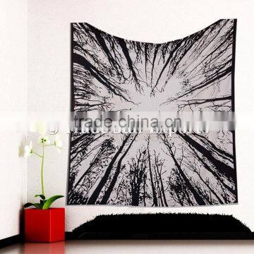 Indian Large Urban Tree Wall Art Psychedelic Tapestry Hippie Wall Hanging Tapestry