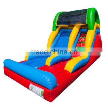 Big cheap inflatable water slide slip and slide Water park slide for sale