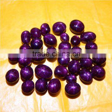 NATURAL STAR RUBY GOOD COLOR AMAZING STAR & QUALITY LOT