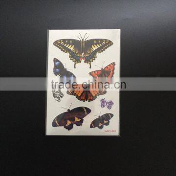 WMC-005 Easy Applying Temporary Butterfly Body Tattoo