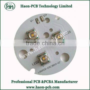 round aluminum led pcba