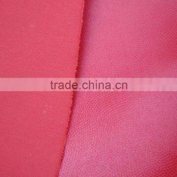 100% polyester peach skin fabric coated with transparent TPU