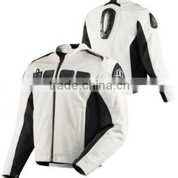 Leather Motorbike Racing Jacket