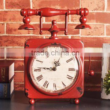 High Quality Vintage Ring Call Desk Clock