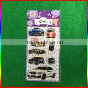 embossed PVC stickers car design stickers