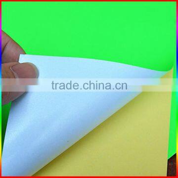 green fluorescent sticker paper