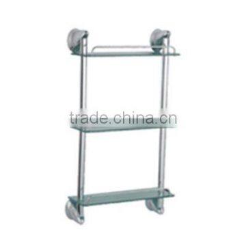 tempered bathroom shpwer glass shelf WT-6028