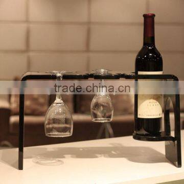 wholesale acrylic simple wine display stand