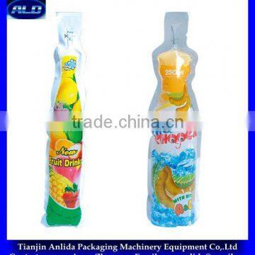 manufacturer for food grade bottle shape beverage pouch packing machine