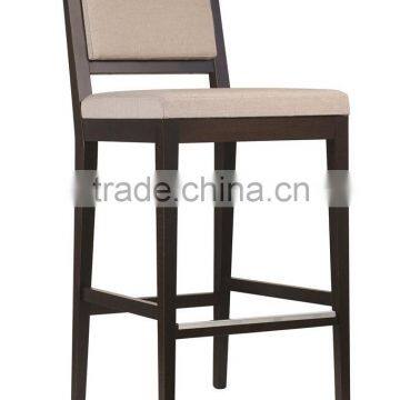 Wholesale solid wood bar stool wooden chair for bar/restaurant