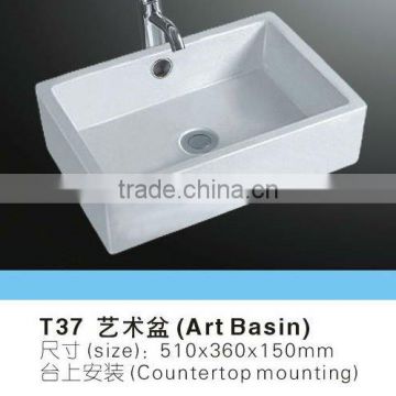 Building house bathroom ceramics fuiniture luxury chaozhou cabinet basin DT37