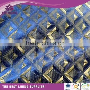 wholesale fashionable polyester viscose jacquard suit lining fabric