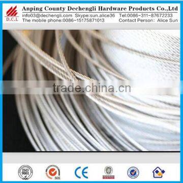 facotry hot sale stainless steel wire for make rope