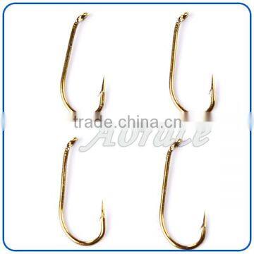 Various designs cheap brown carbon steel durable fishing hook korea