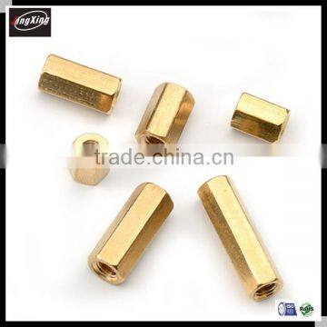 good price brass hex round coupling nut