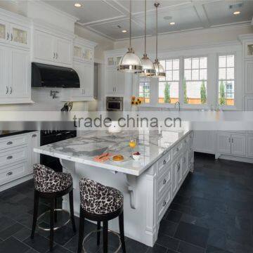 Joenony U-shape White Kitchen Cabinet, Pvc Kitchen Cabinet photo-2