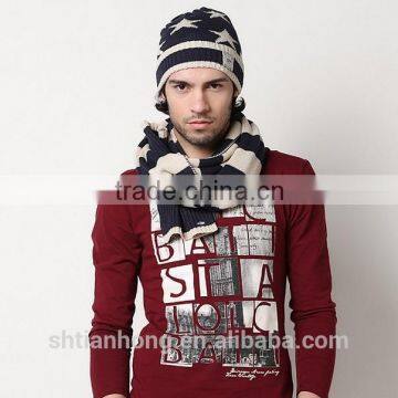 knitted hats scarf sets