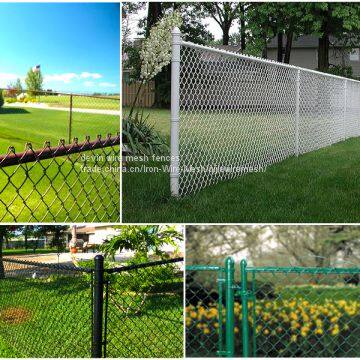 8 Ft X 50 Ft Chain Link Fabric Fencing With Razor Barbed Wire For High Level Security photo-4
