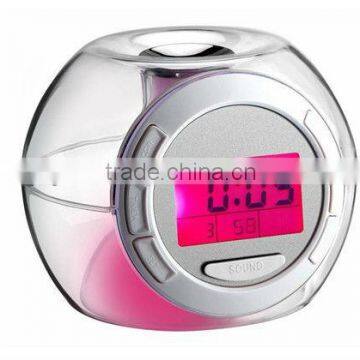 Promotional children color changing clock