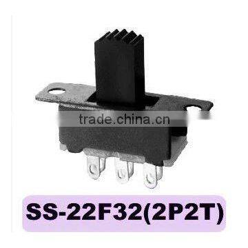 min toggle switch SS-22F32(2P2T)