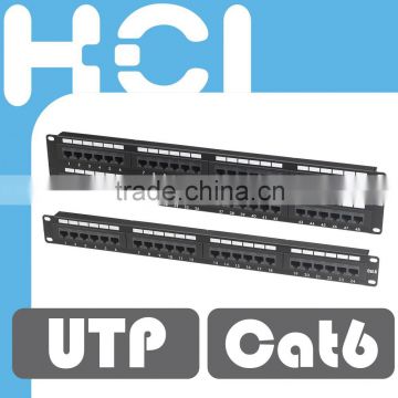 24-Port and 48-Port Keystone Jack 110 and LSA+ IDC 6-in-1 Modular Patch Panels