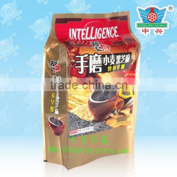 Quick Delivery Side Gusset Plastic Mylar Custom Dried Food Packaging Aluminum Plastic Bags