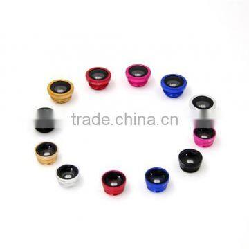 Universal Clip 3 in 1 Lens for Mobile Lens Wide Angle Lens Marco Lens