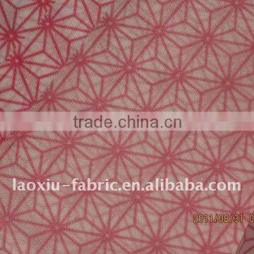 transferred printed umbrella fabric/PVC bag fabric