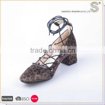 New arrival good looking ghillie shoes women heel