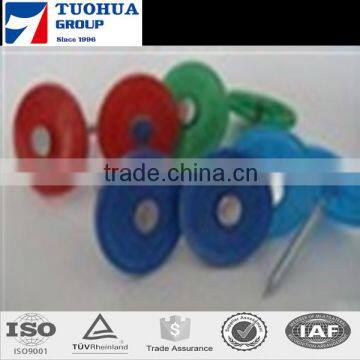 China ISO factory High Quality Plastic Cap Nails/Iron Nails/Roofing Nails