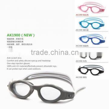 Yiwu Wholeasle New Design AK1900 Anti Fog Adult Swim Goggles